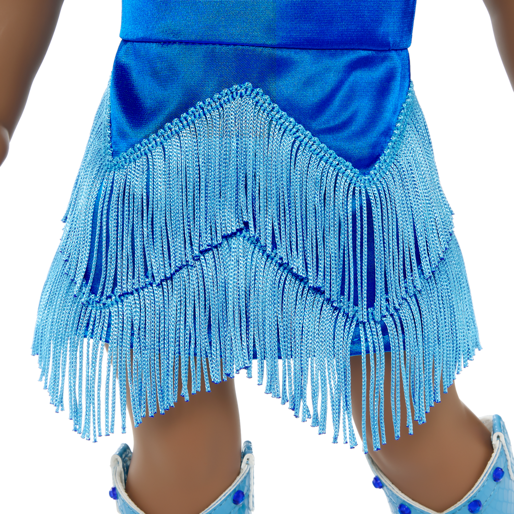 September Sapphire Sparkle Outfit for 18-inch Dolls C2