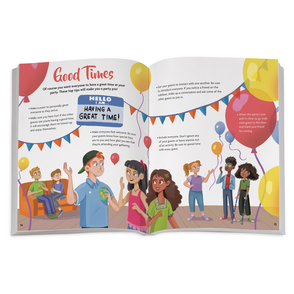 Let's Celebrate! The Ultimate Party Guide for Girls Book A6