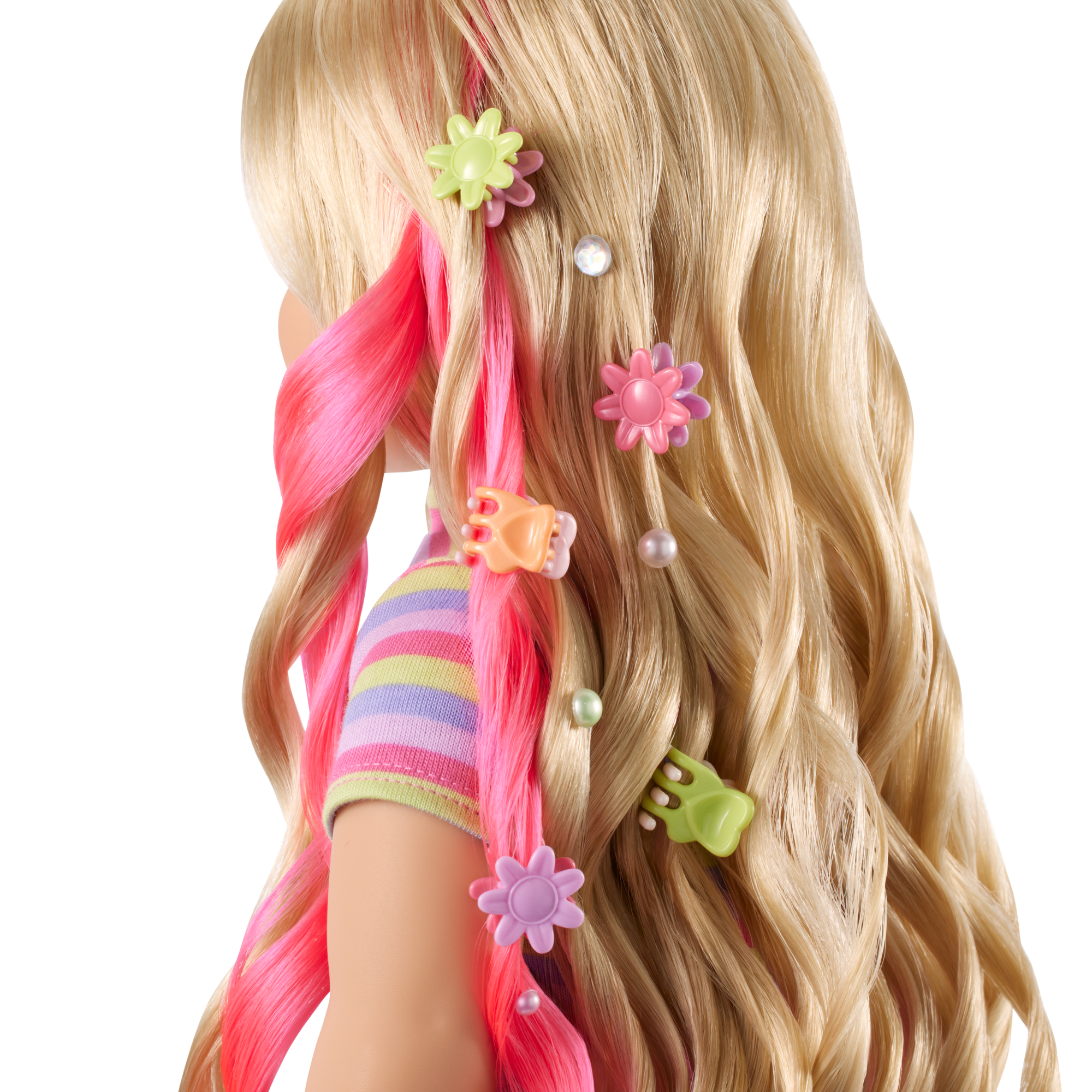 Long Hair Looks™ by Truly Me™ 18-inch Doll #133 & hair accessories C5