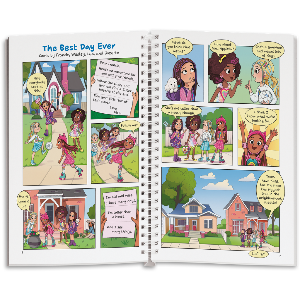 AG Sisters Friendship Fun Book D3