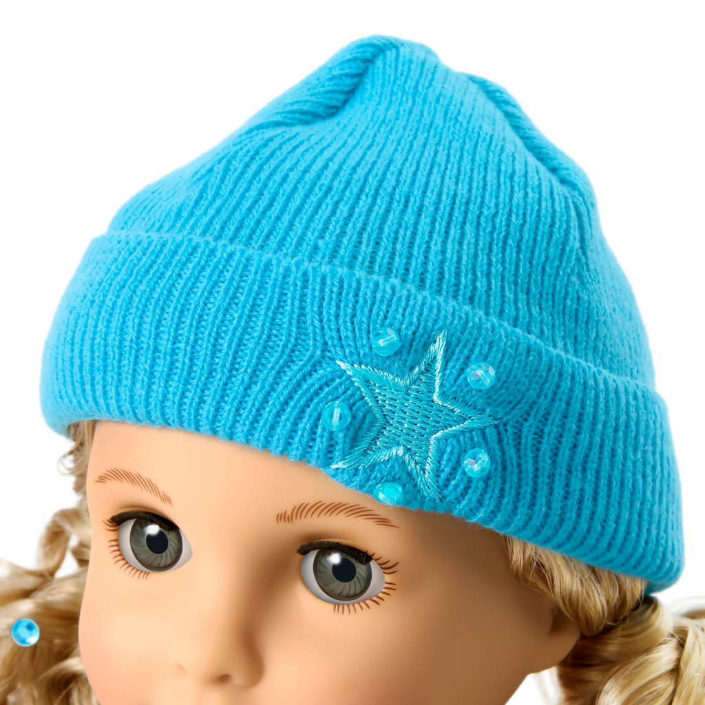 December Blue Brilliance Topaz Outfit for 18-inch Dolls A8
