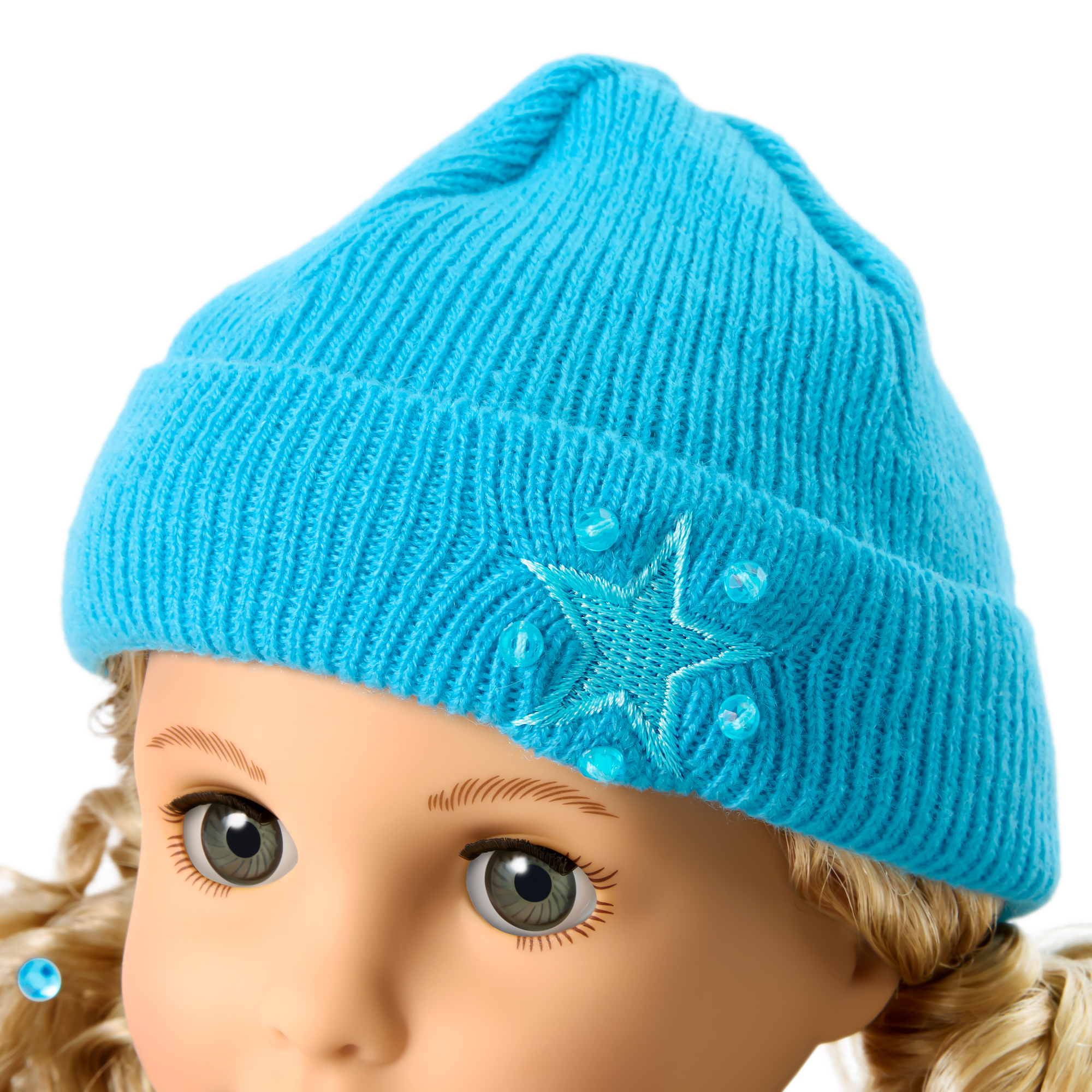 December Blue Brilliance Topaz Outfit for 18-inch Dolls A8