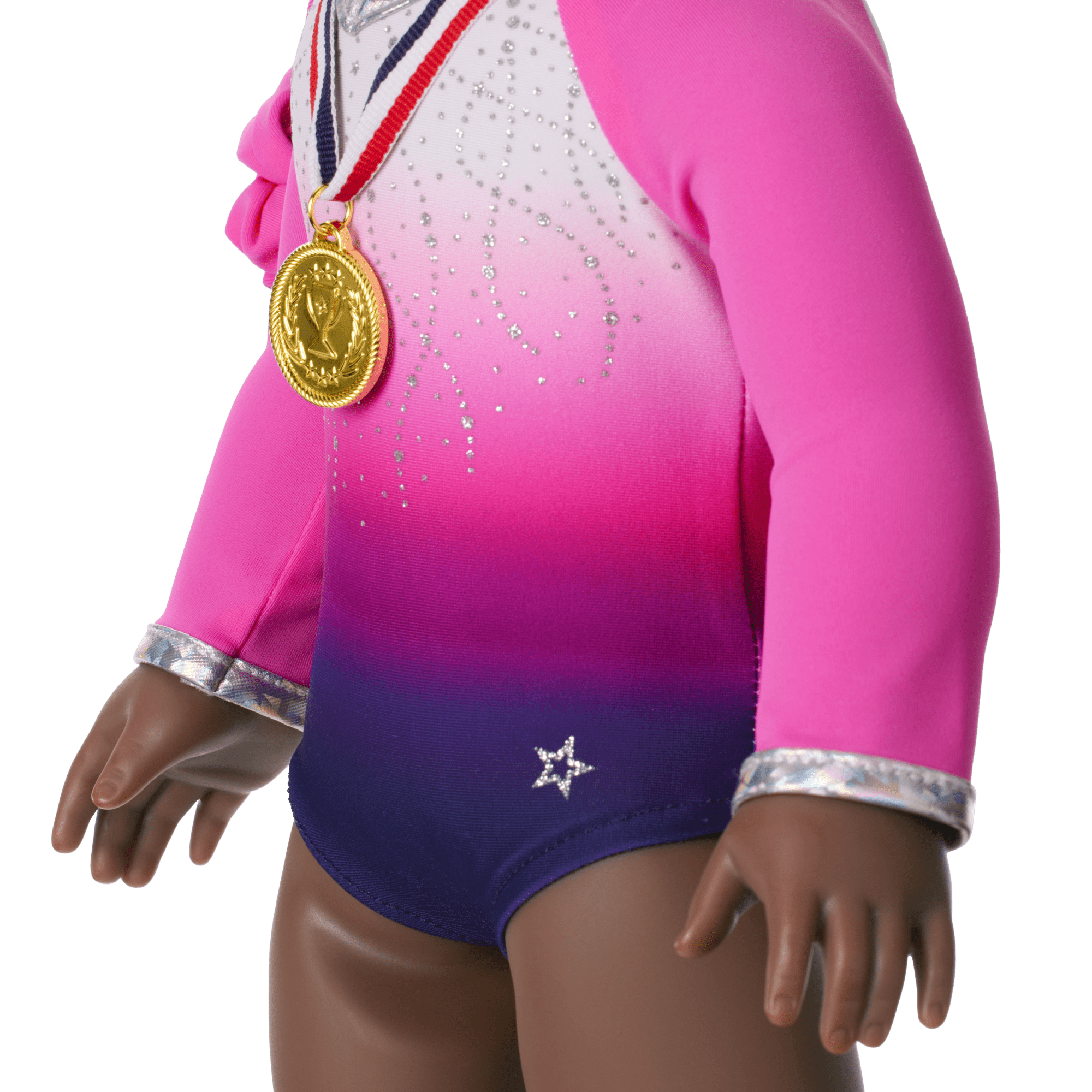 Beam with Pride Gymnastics Outfit for 18-inch Dolls E2