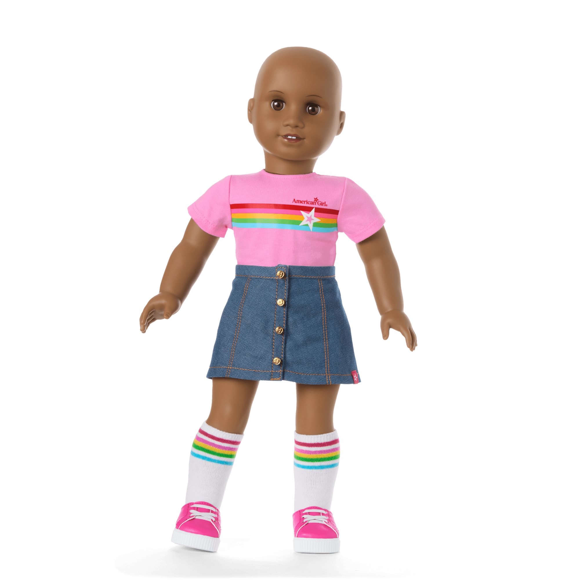 Truly Me™ 18-inch Doll #114 without hair F0