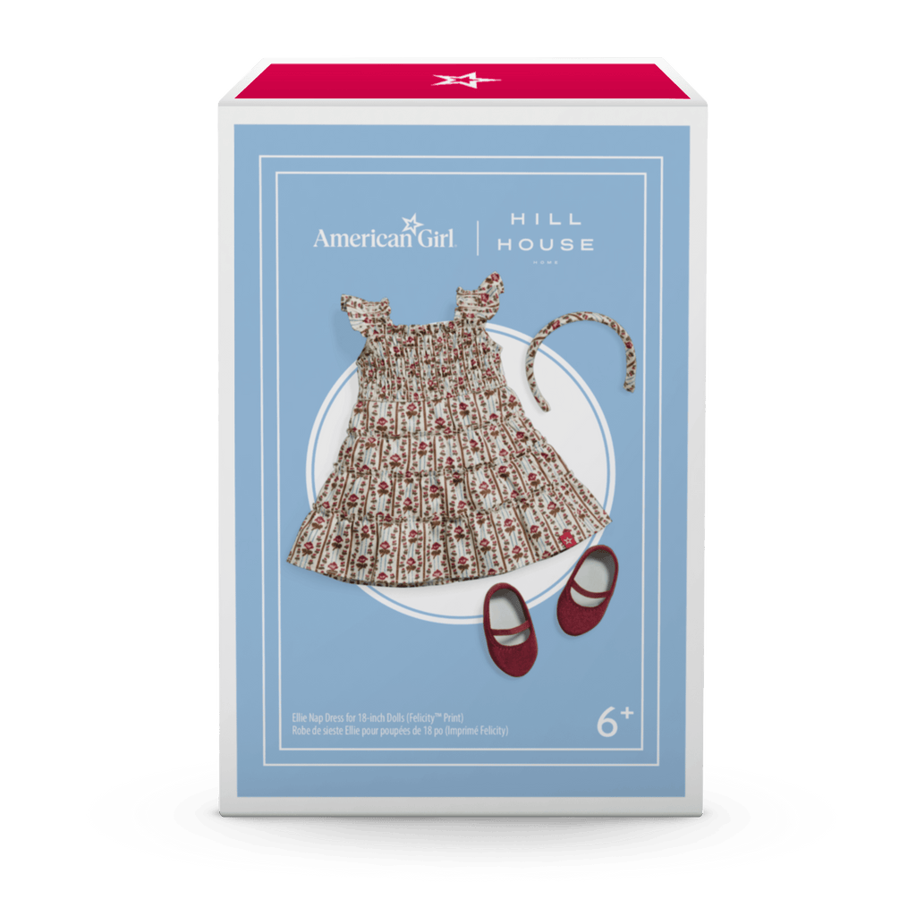 American Girl® x Hill House Home Ellie Nap Dress for 18-inch Dolls (Felicity™ Print) B3