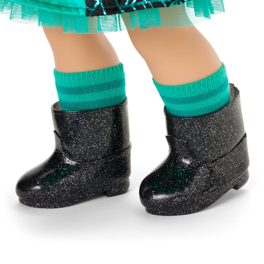 Witchy Webs Costume for 18-inch Dolls C3