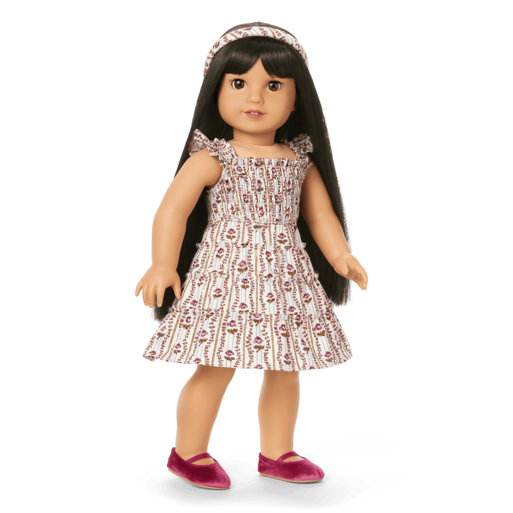 American Girl® x Hill House Home Ellie Nap Dress for 18-inch Dolls (Felicity™ Print) C0