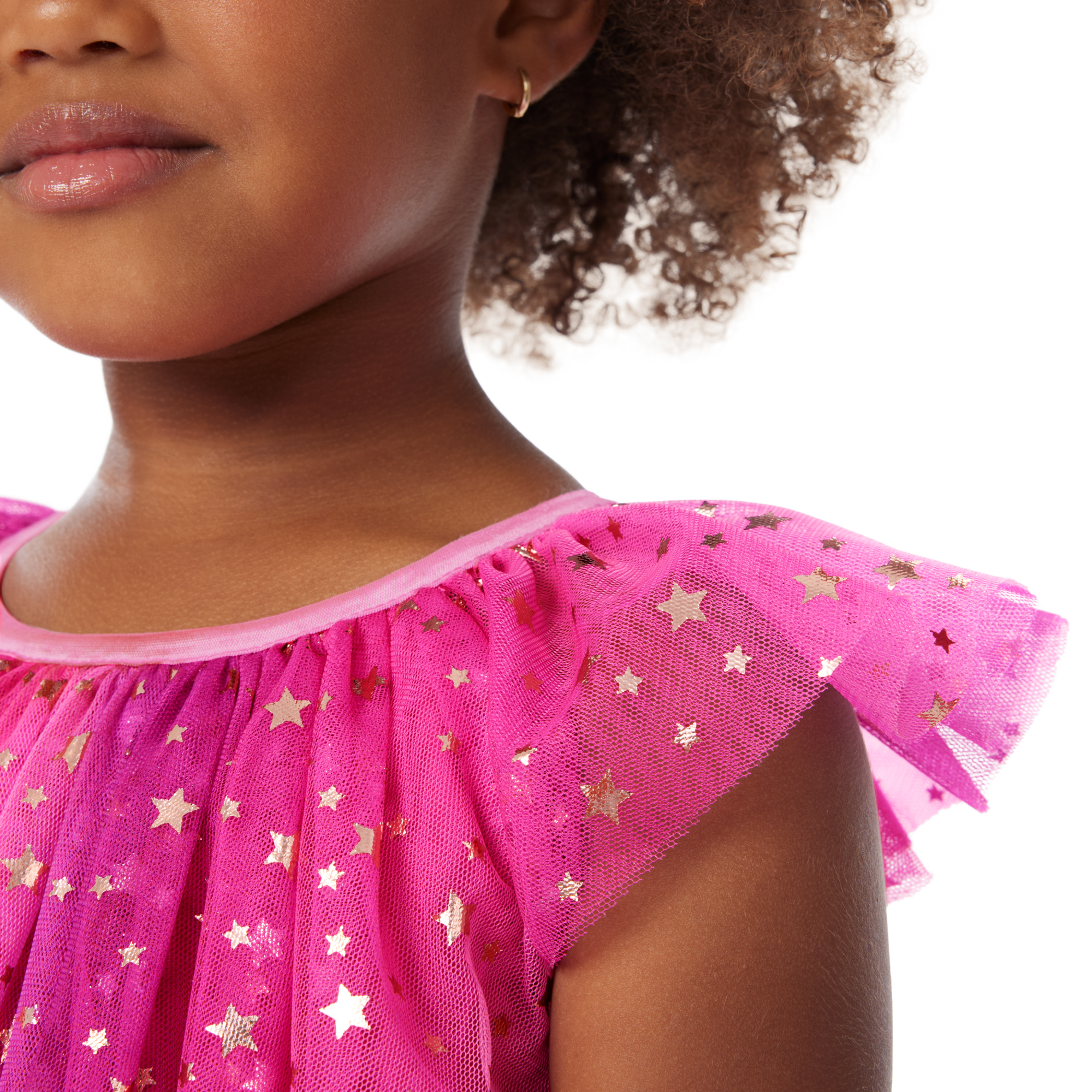 Pink Party-Ready Dress for Little Girls (Bitty Baby®) B6