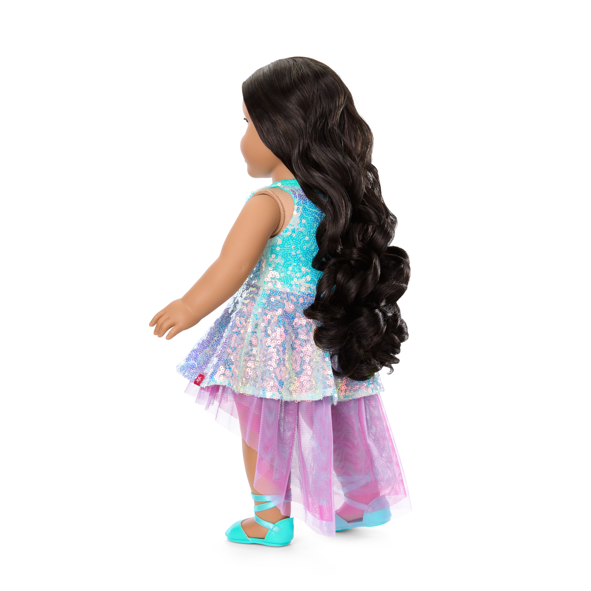 Glam Shimmering Ocean Outfit for 18-inch Dolls A3