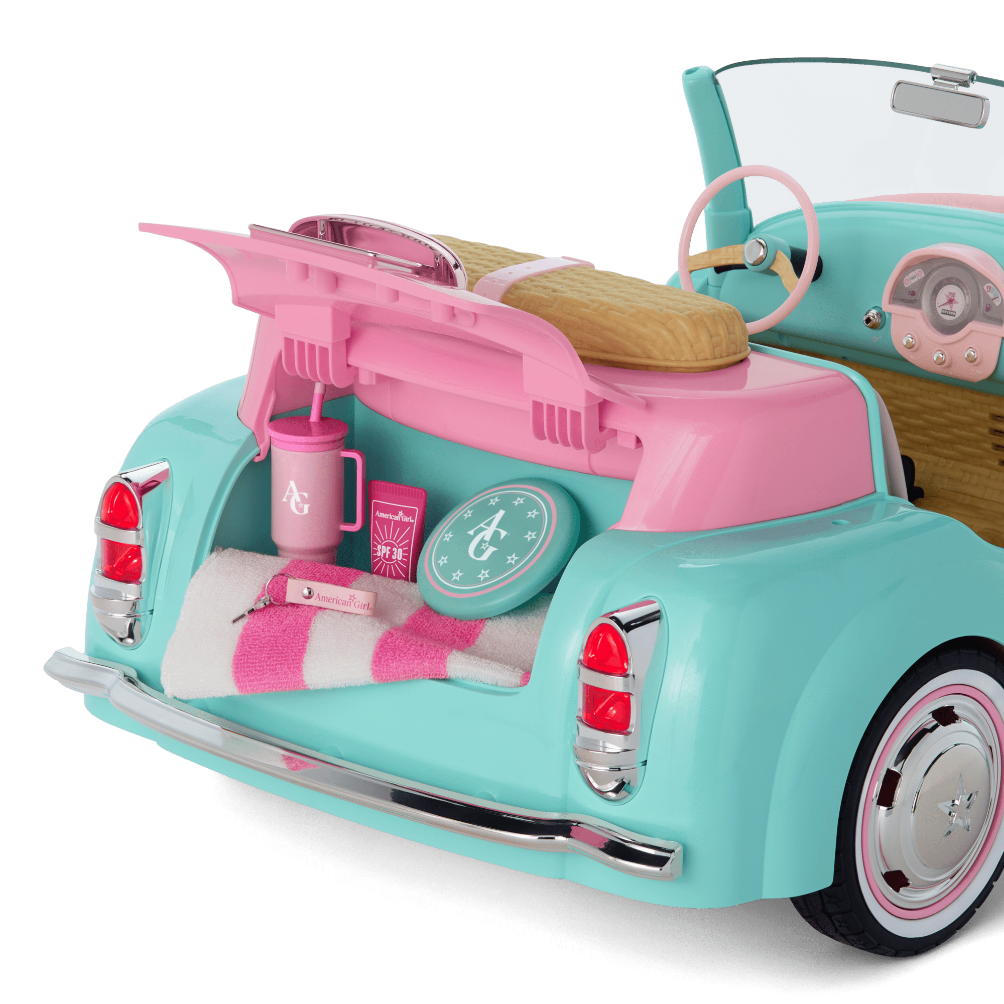 Raquel's™ Seaside Car for 18-inch Dolls (Girl of the Year™ 2026) D7