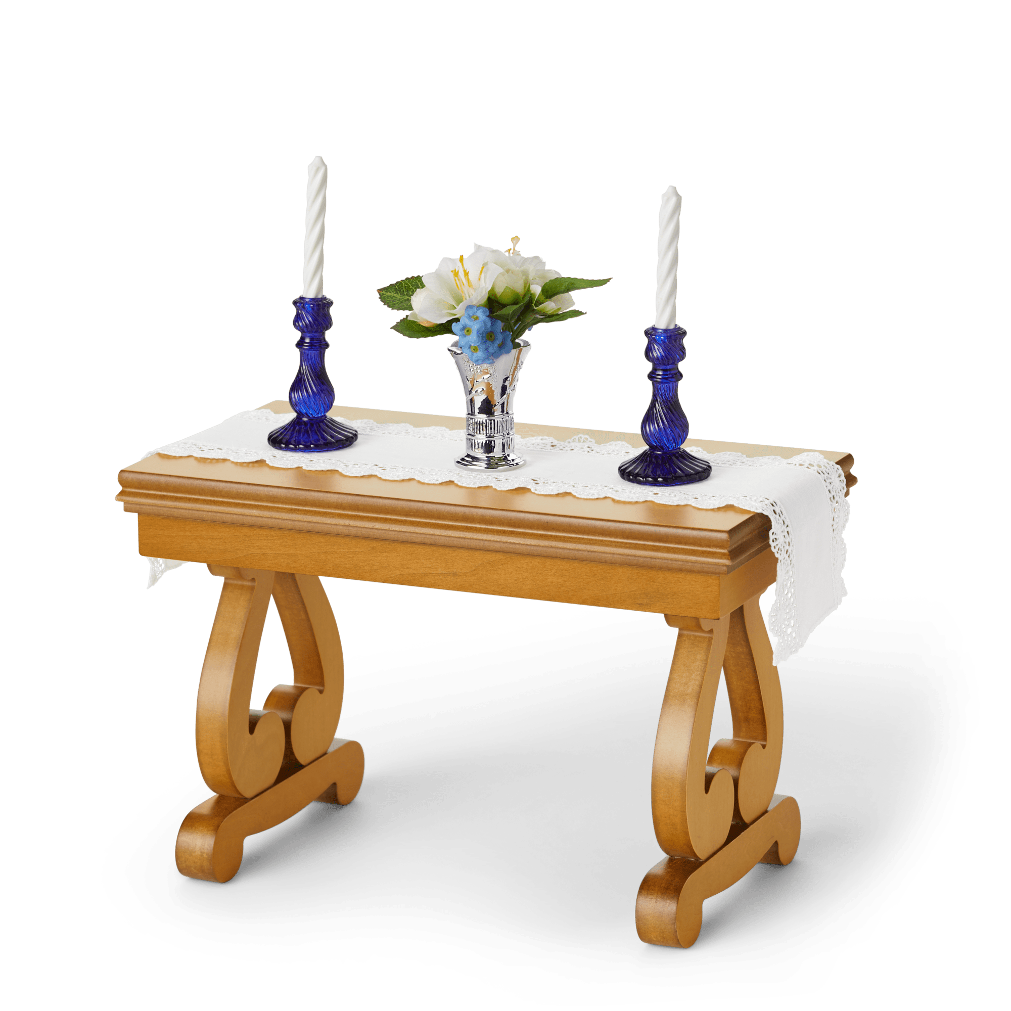 Rebecca’s™ Parlor Table for 18-inch Dolls (Historical Characters) D5
