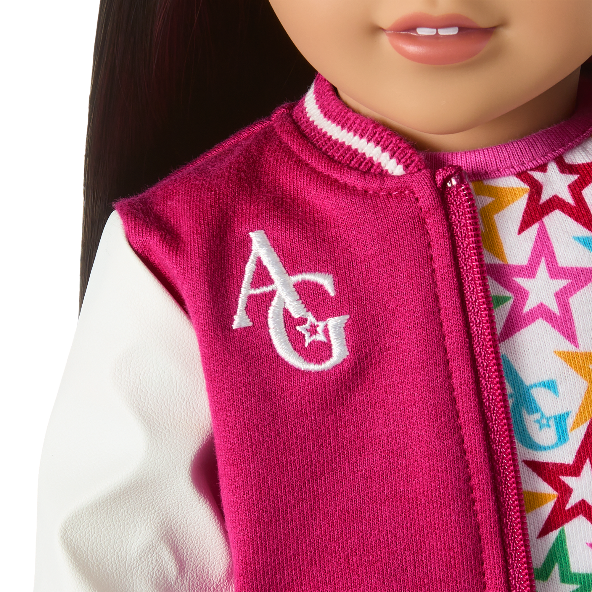 Truly Me™ 18-inch Doll #124 with straight black-brown hair C5