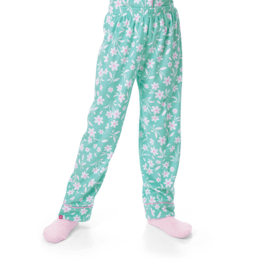 Flower Fun PJs for Girls A4