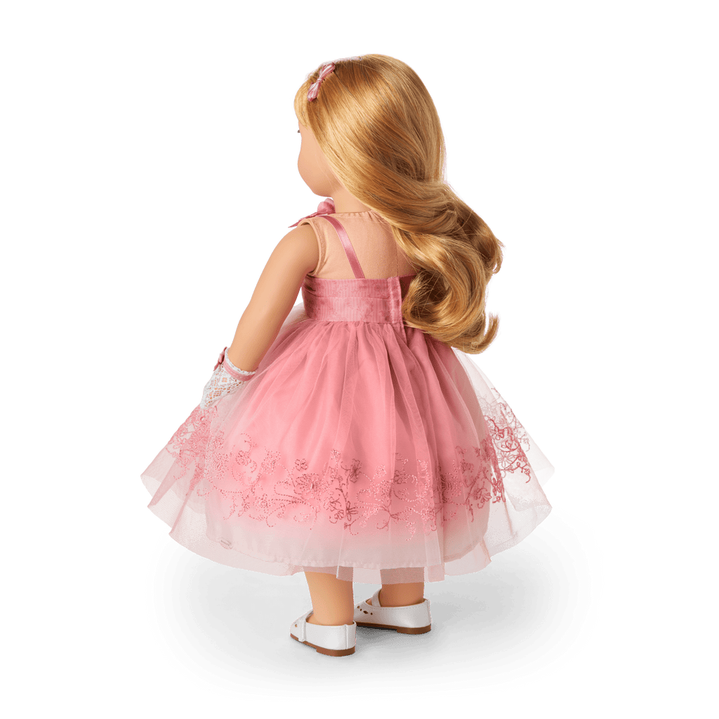 Maryellen’s™ Pretty Pink Dress for 18-inch Dolls (Historical Characters) D0