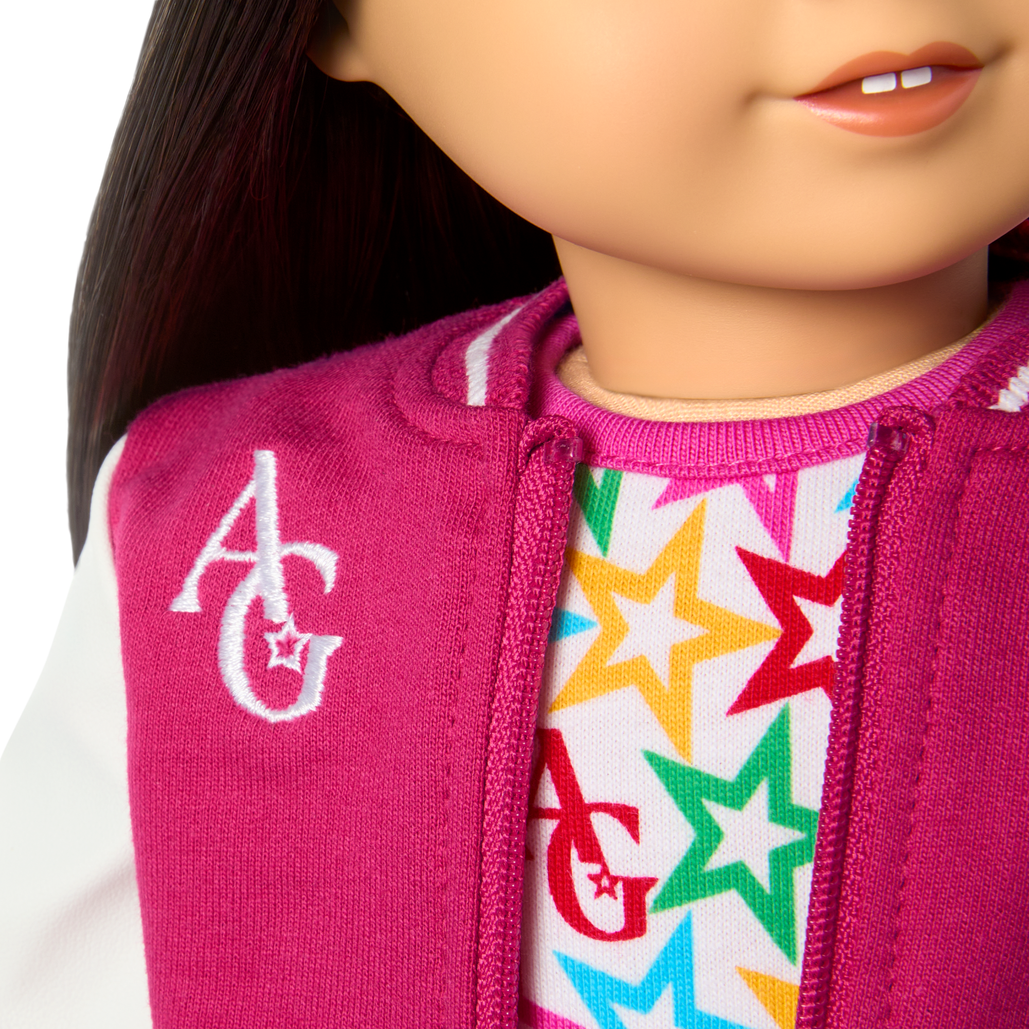 Truly Me™ 18-inch Doll #130 with straight black-brown hair C1