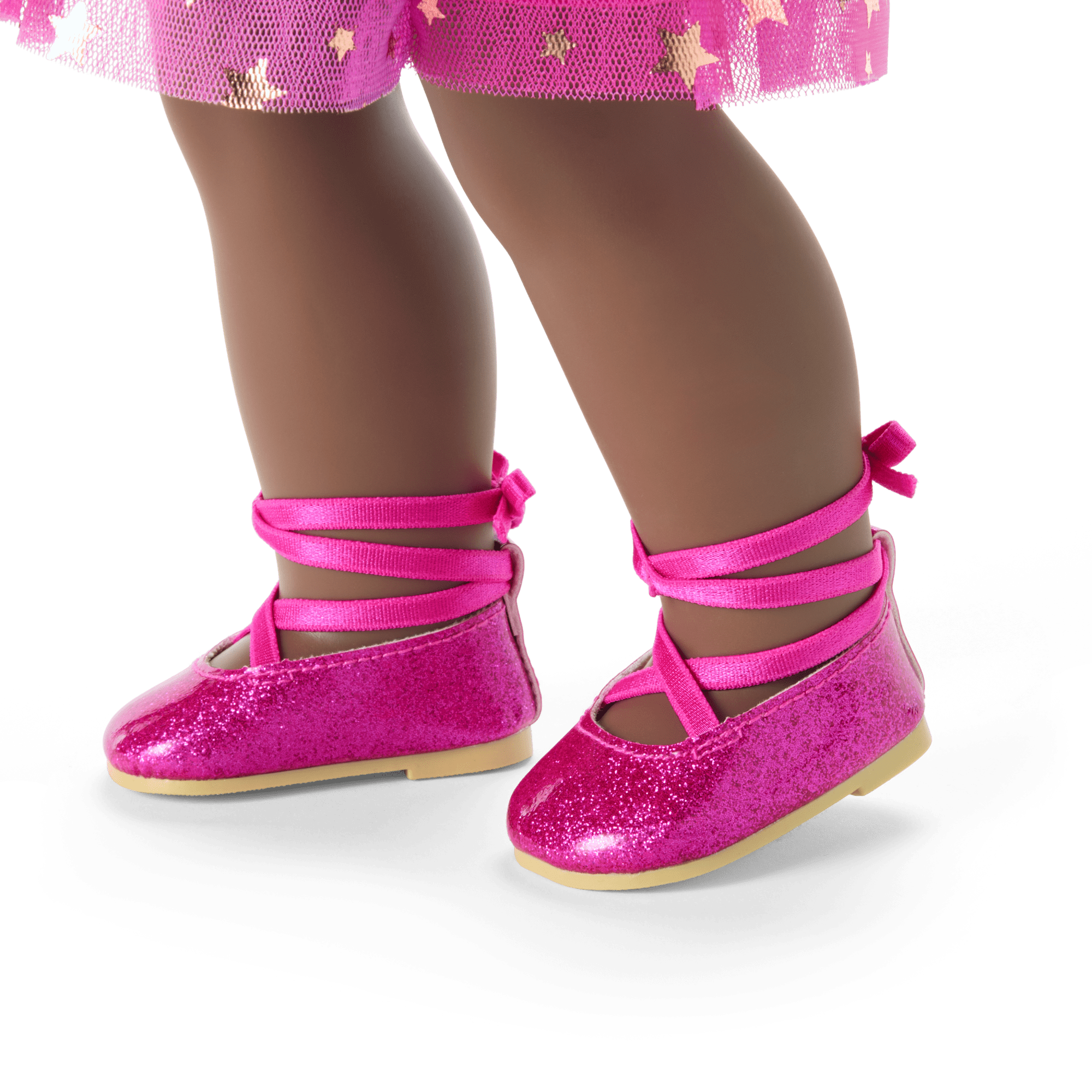Pink Party-Ready Dress for 18-inch Dolls D5