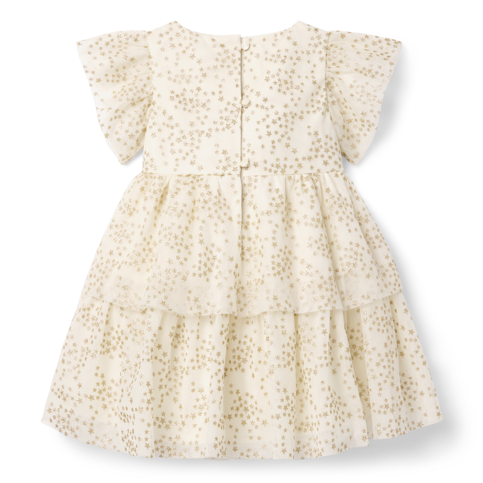 American Girl® x Janie and Jack Sparkly Cream Celebration Dress for Little Girls & Girls A3