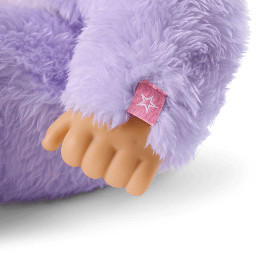 Lovable Lavender Bear One-Piece Outfit for Bitty Baby® Dolls C1