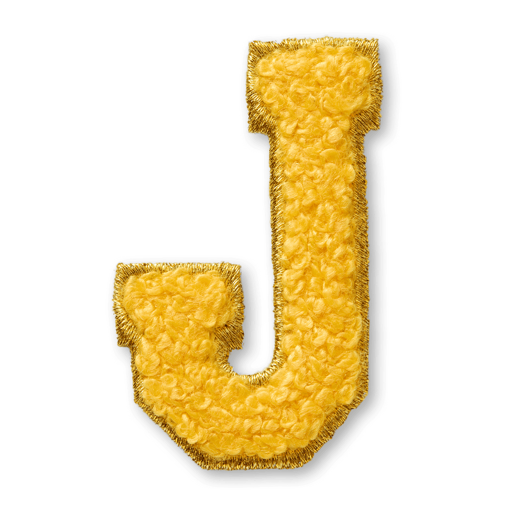AG™ Letter J Stick-On Patch E1