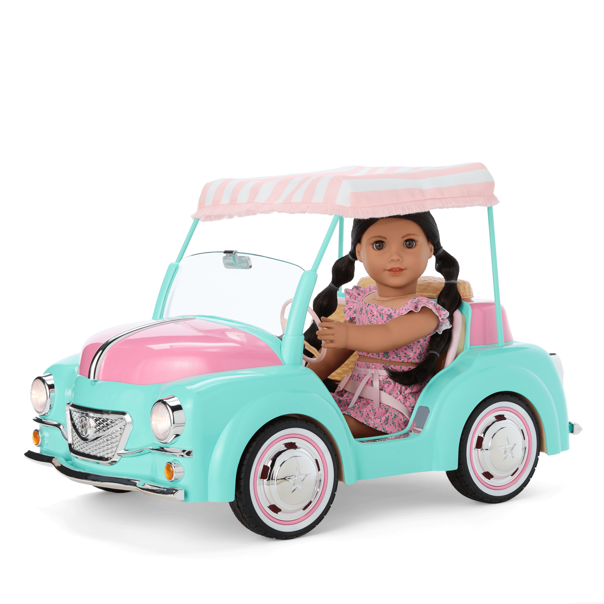Raquel's™ Seaside Car for 18-inch Dolls (Girl of the Year™ 2026) D7