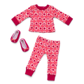 American Girl® x Hanna Andersson Berry Bright Stars Pajamas for 18-inch Dolls C5