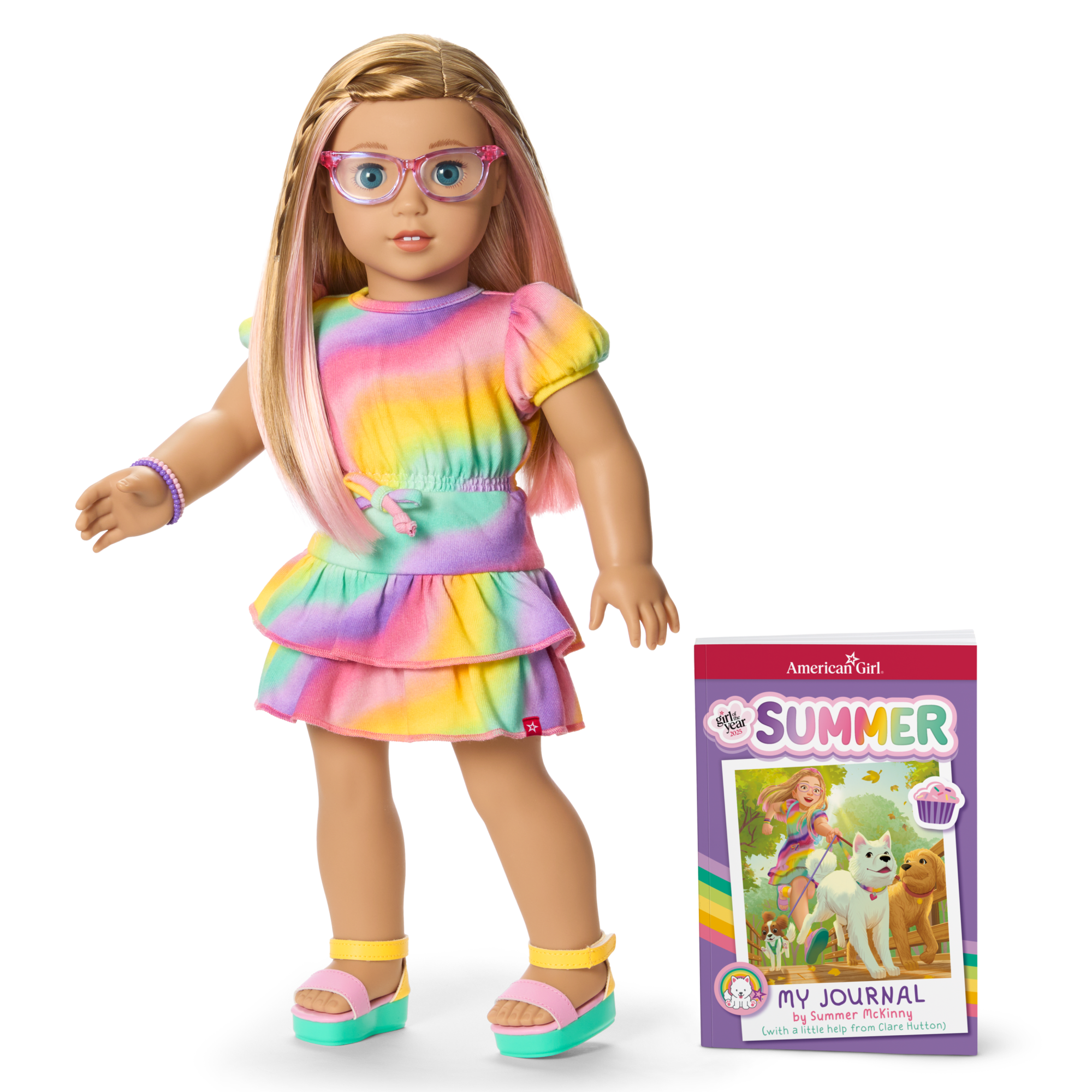 Summer™ 18-inch Doll & Journal (Girl of the Year™ 2025) E1