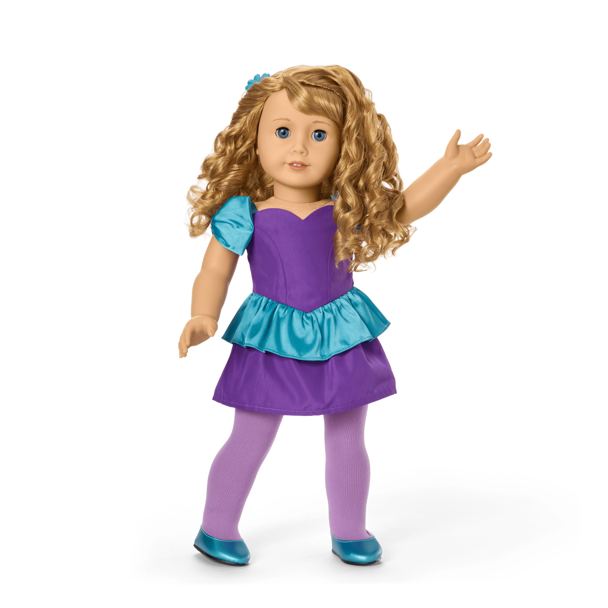 Courtney’s™ Bow-dacious Party Dress for 18-inch Dolls (Historical Characters) C6