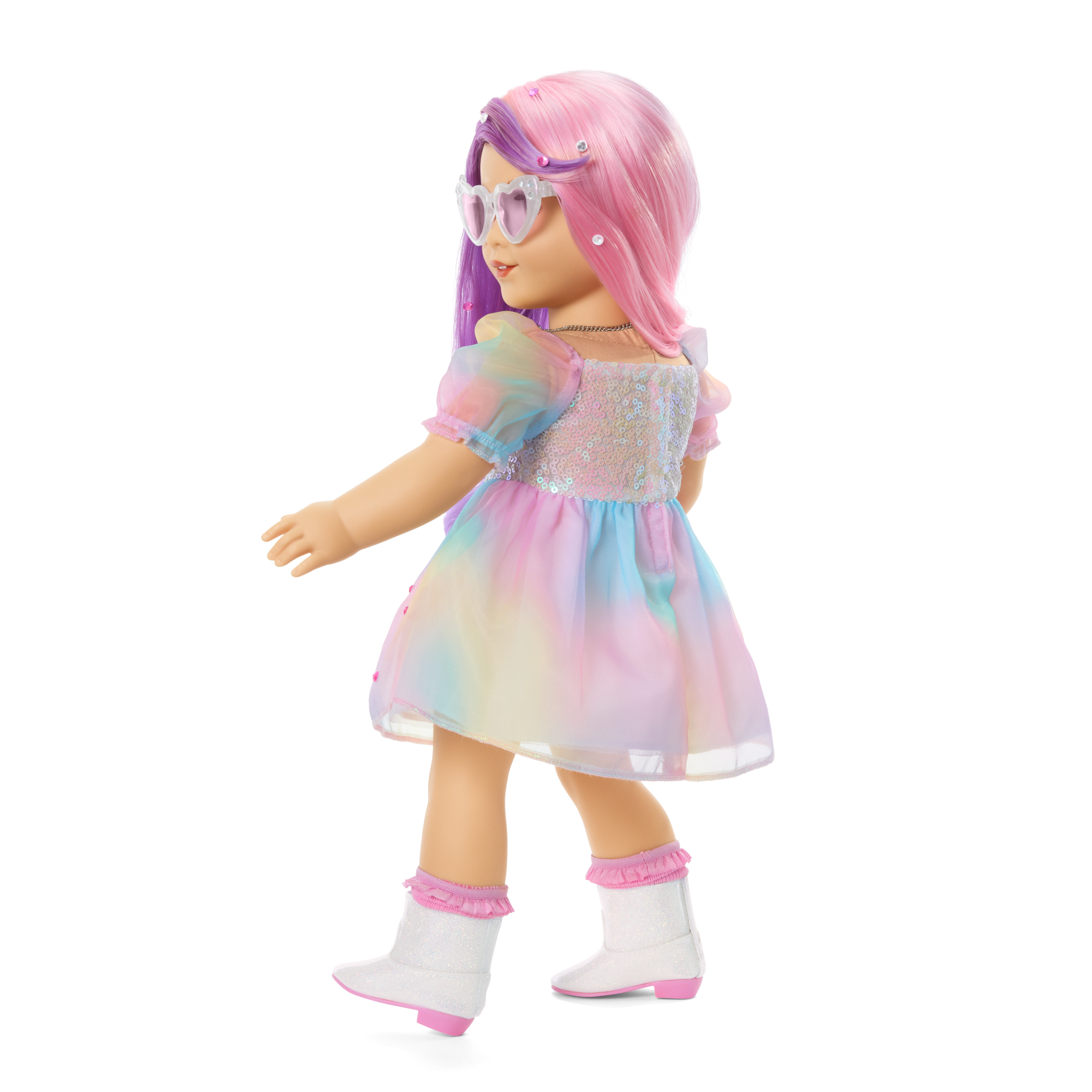 October Opal Obsession Outfit for 18-inch Dolls B9
