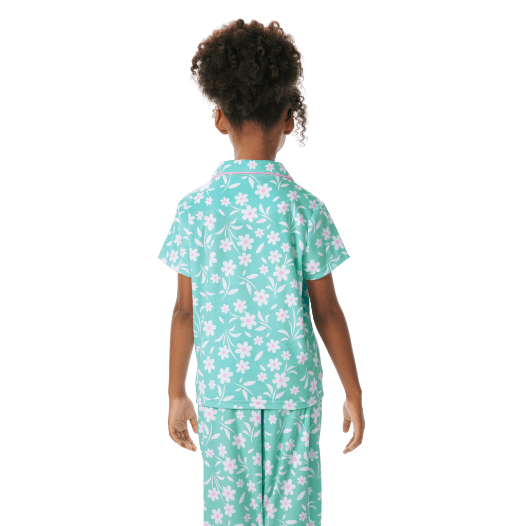 Flower Fun PJs for Girls A4