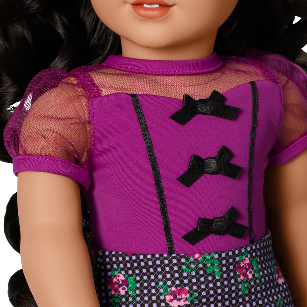 Bows & Blooms Outfit for 18-inch Dolls A5