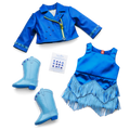 September Sapphire Sparkle Outfit for 18-inch Dolls C2