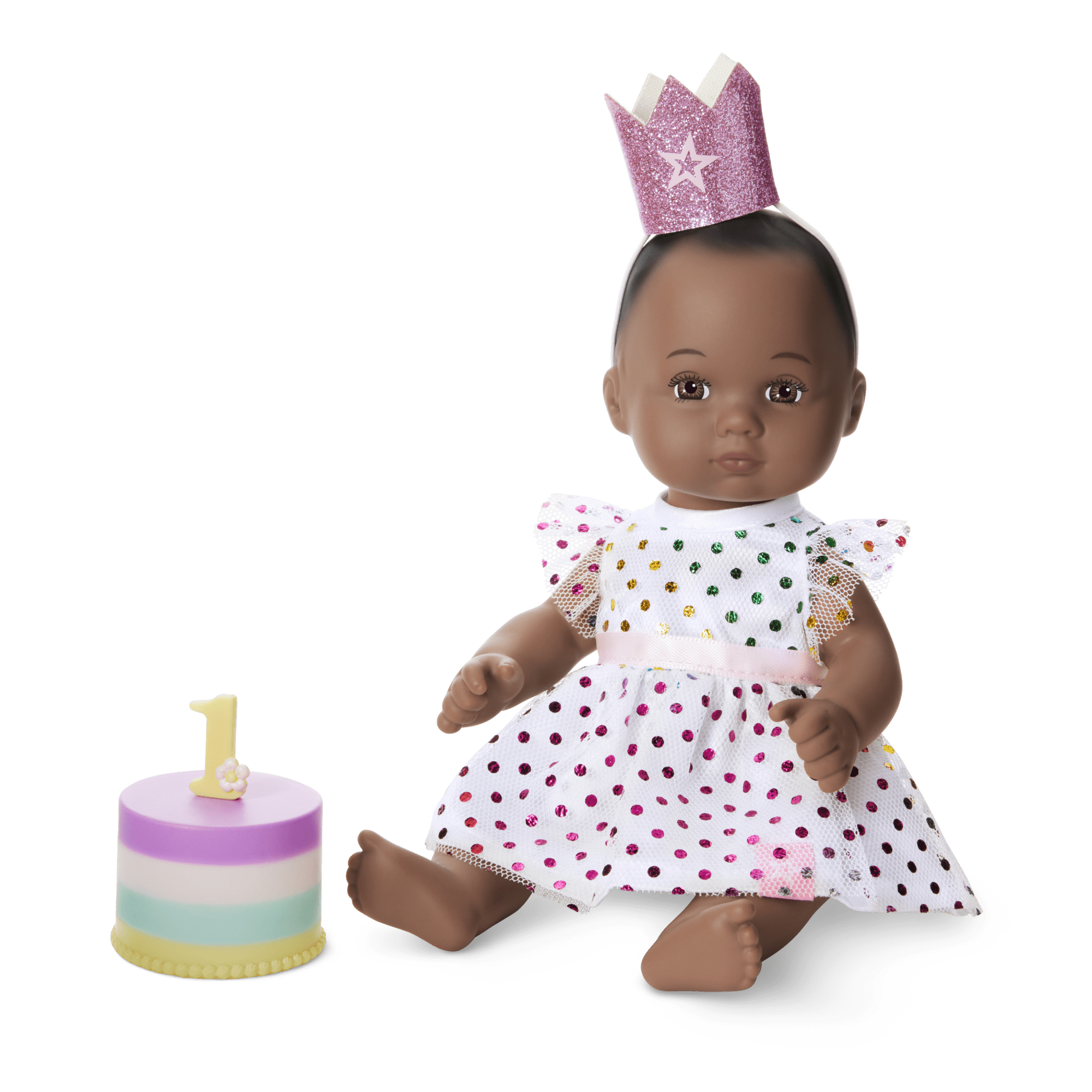 Little Bitty Baby™ First Birthday Celebration Set for 7.75-inch Dolls D4