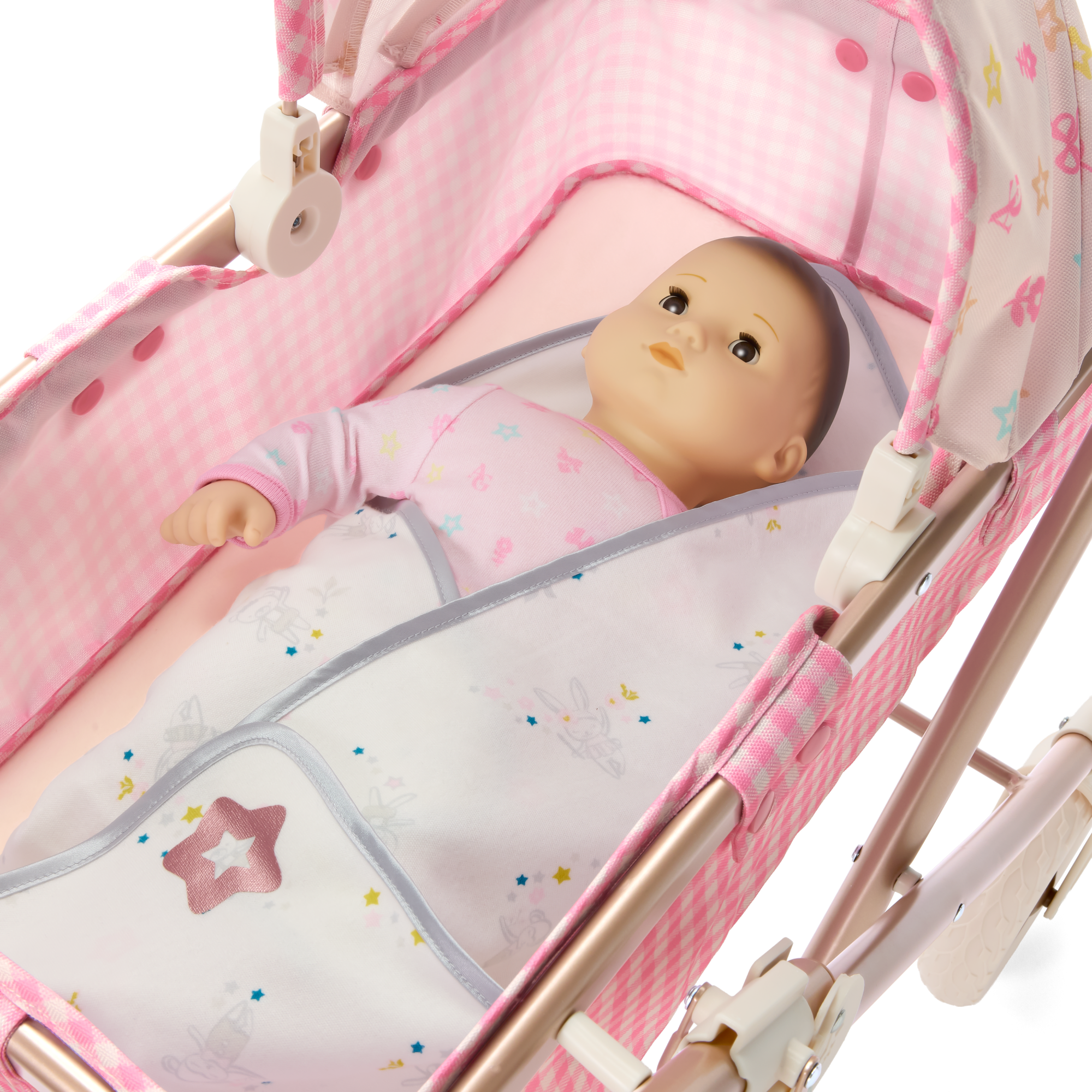 Bitty Baby® Luxe Bassinet Stroller D3