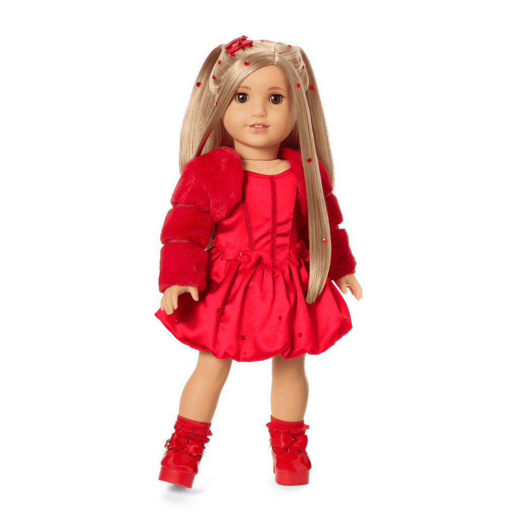 July Ruby Beauty Outfit for 18-inch Dolls B4