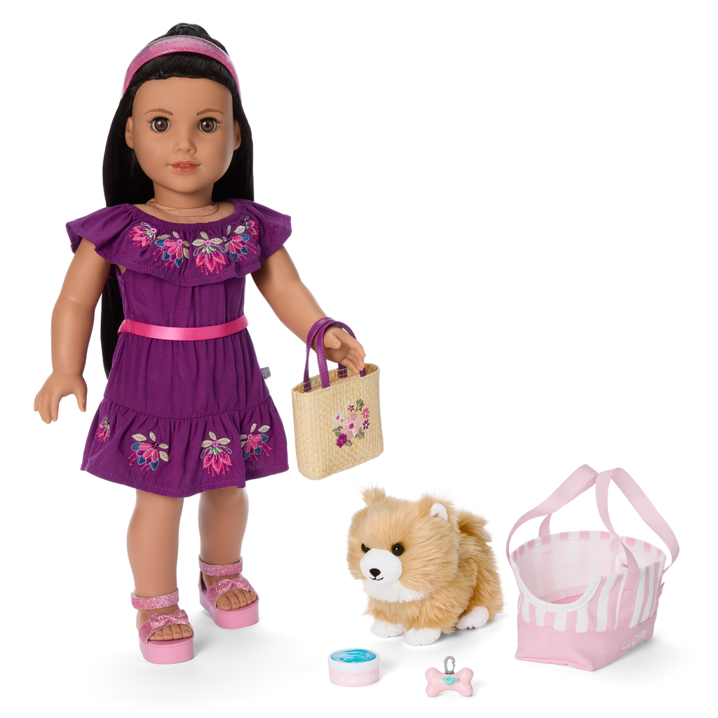 Raquel's™ Dog, Luzita™ (Girl of the Year™ 2026) D8