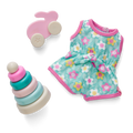 Little Bitty Baby™ Flower Romper & Play Set for 7.75-inch Dolls F2