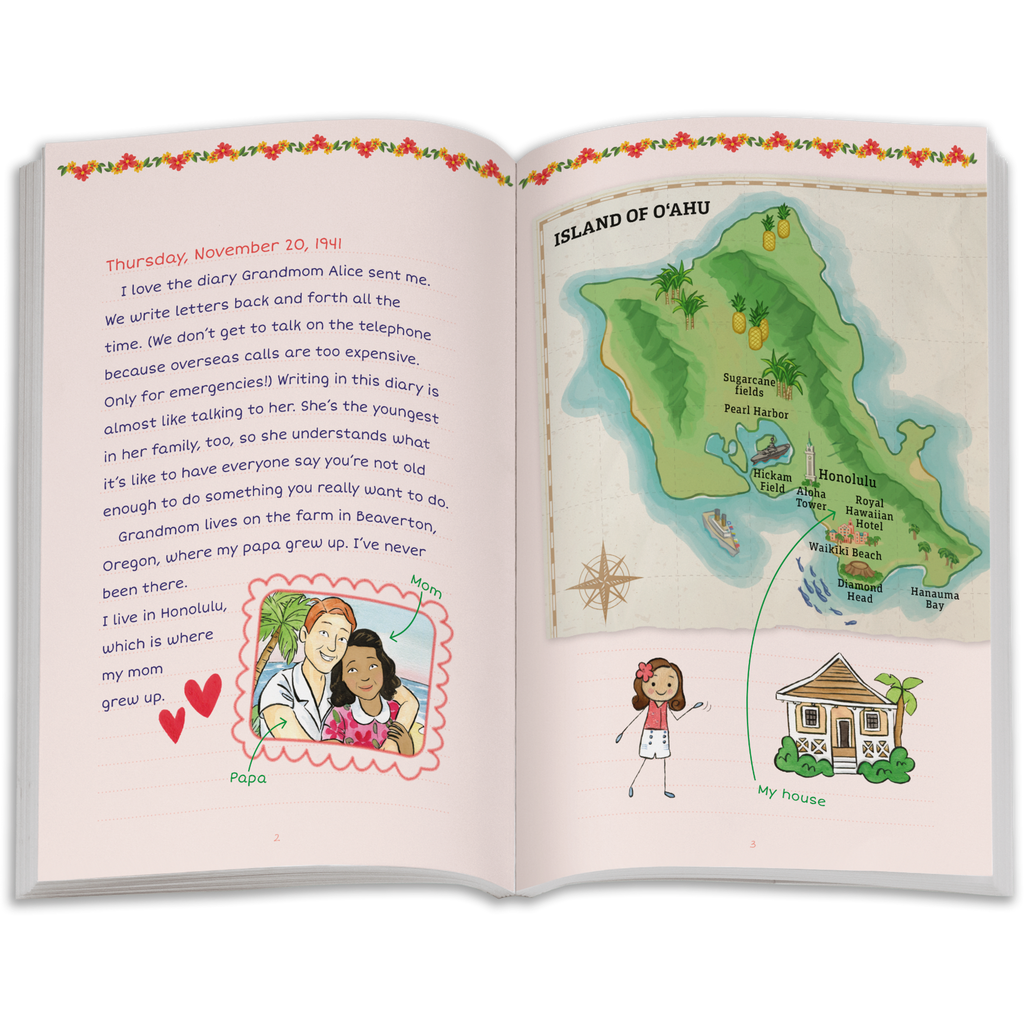 Nanea™ 18-inch Doll & Journal (Historical Characters) D1