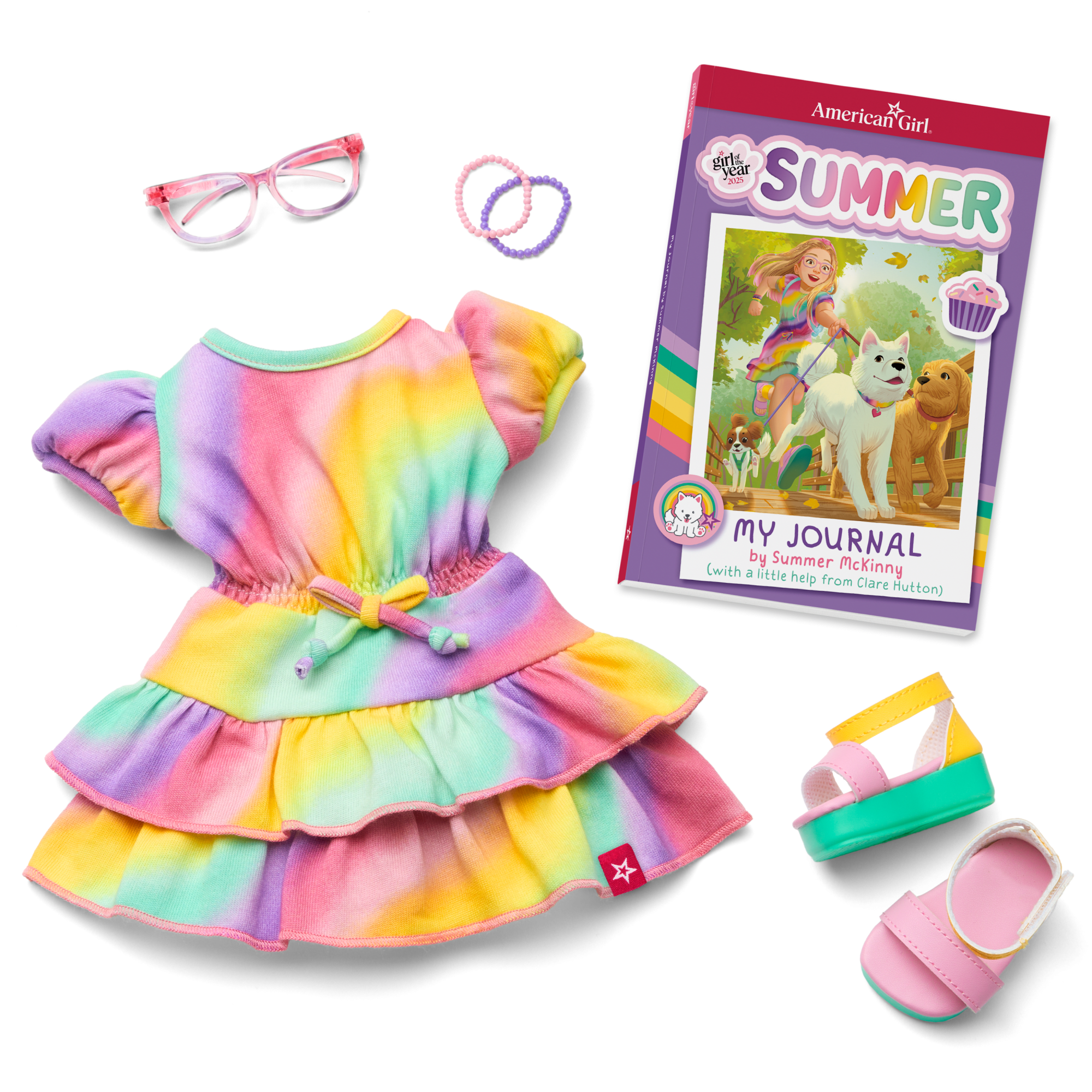 Summer™ 18-inch Doll & Journal (Girl of the Year™ 2025) E1