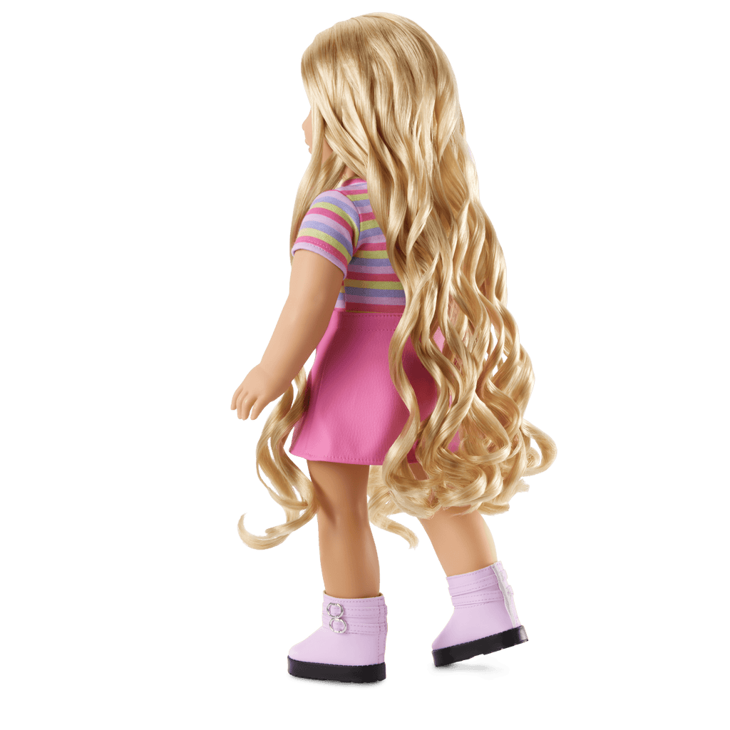 Long Hair Looks™ by Truly Me™ 18-inch Doll #133 & hair accessories C5
