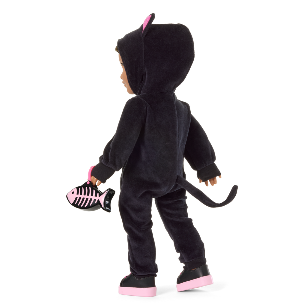 Claws & Cuddles Cat Costume for 18-inch Dolls A1