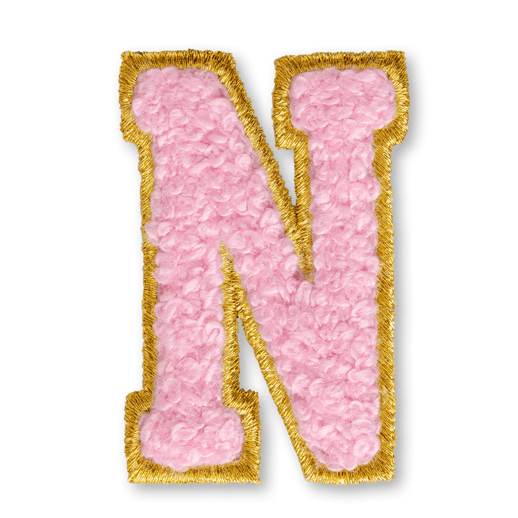 AG™ Letter N Stick-On Patch C7