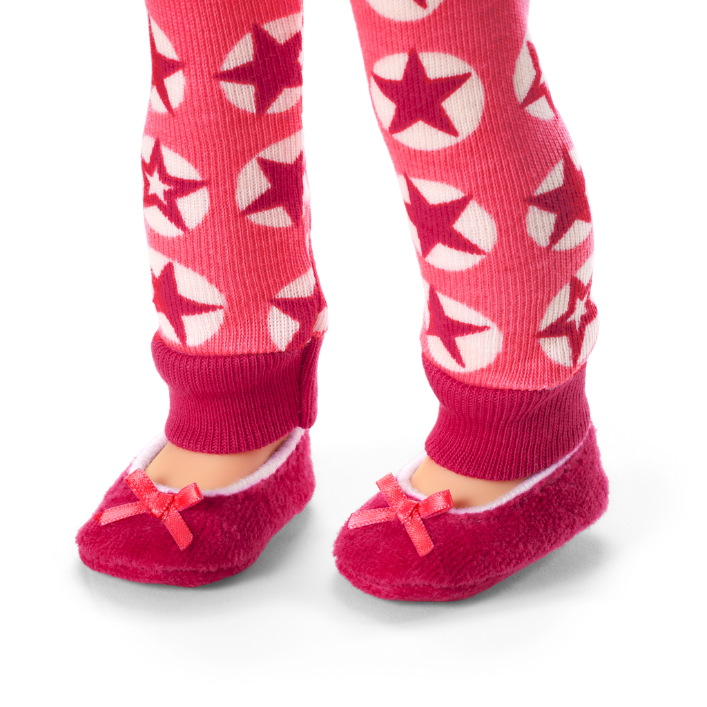American Girl® x Hanna Andersson Berry Bright Stars Pajamas for 14.5-inch Dolls B7