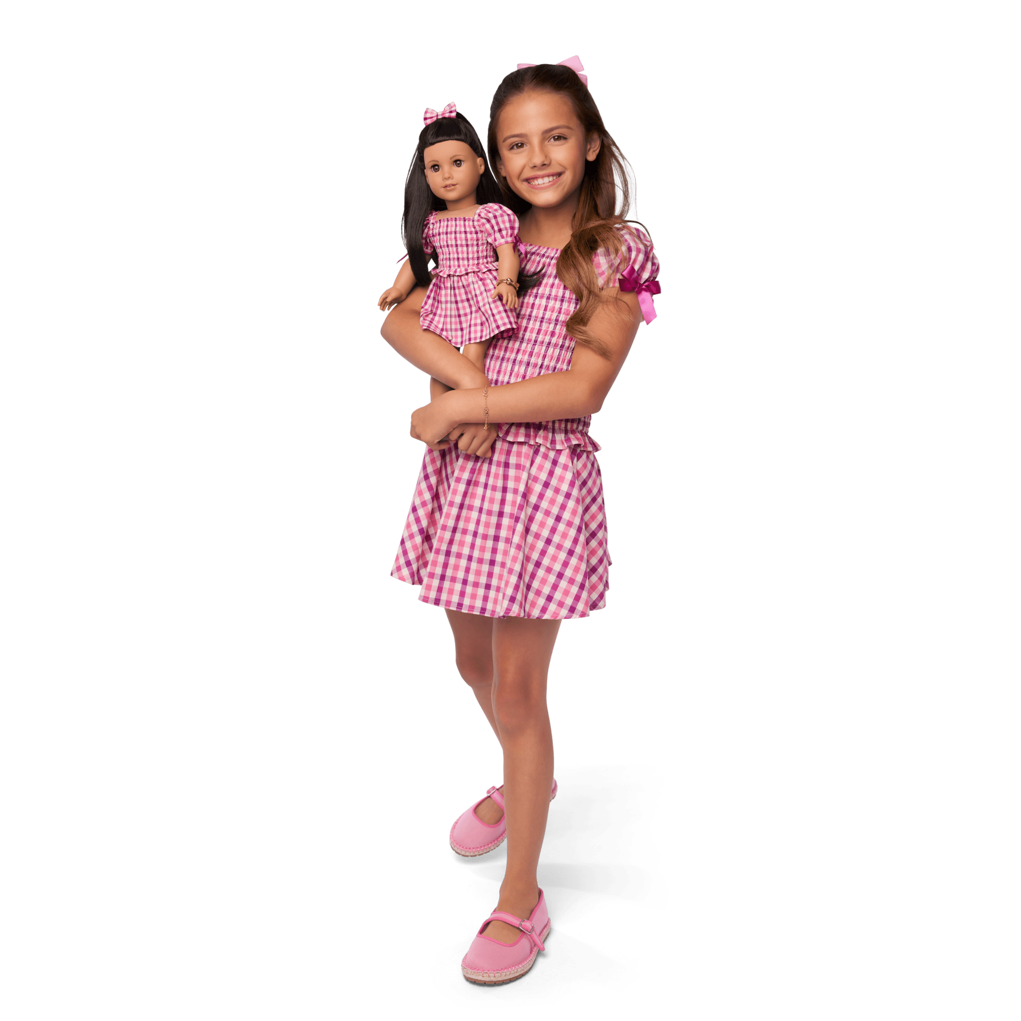 Raquel's™ Gingham Ruffle Outfit for Girls (Girl of the Year™ 2026) B3