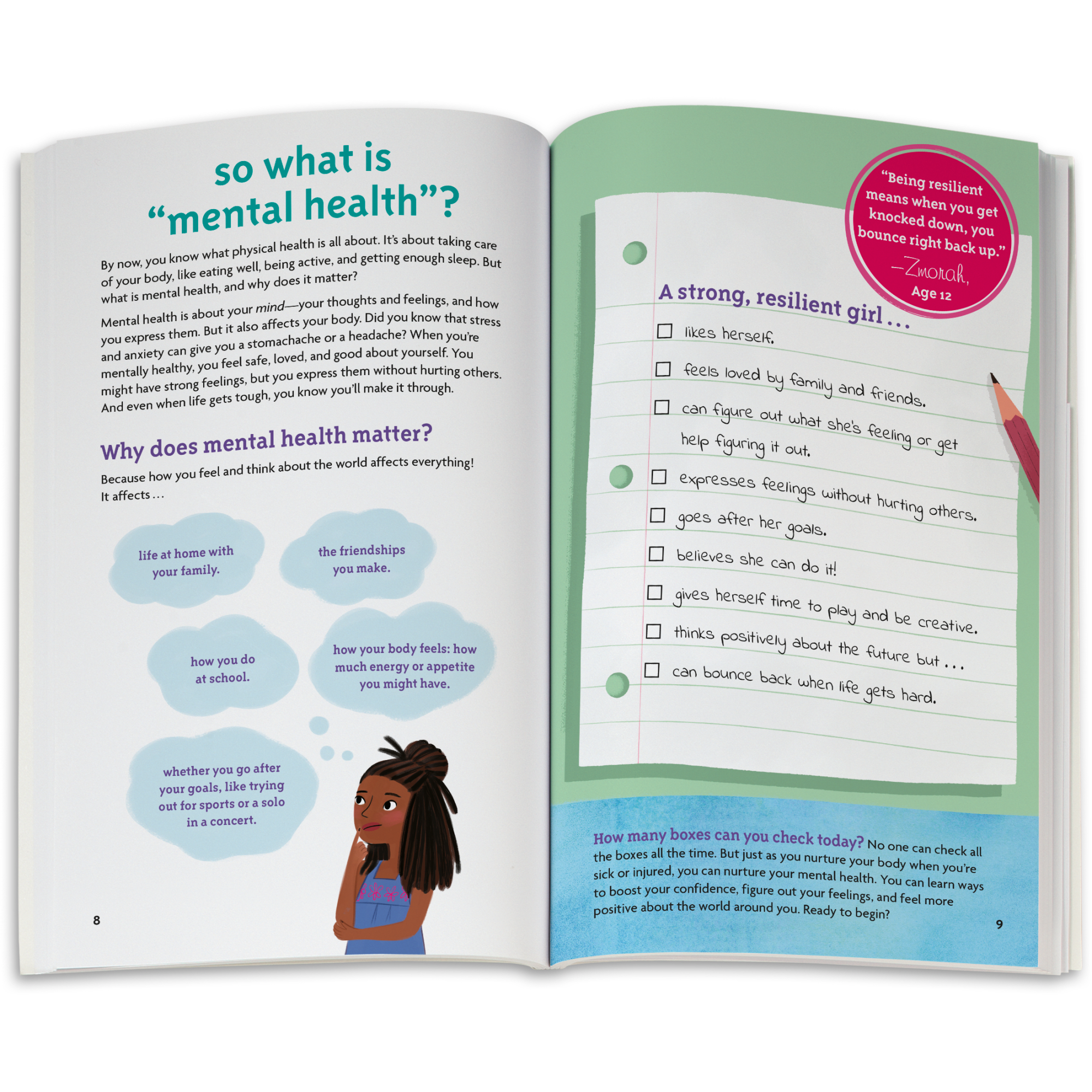 A Smart Girl’s Guide: Caring for Herself Book D3