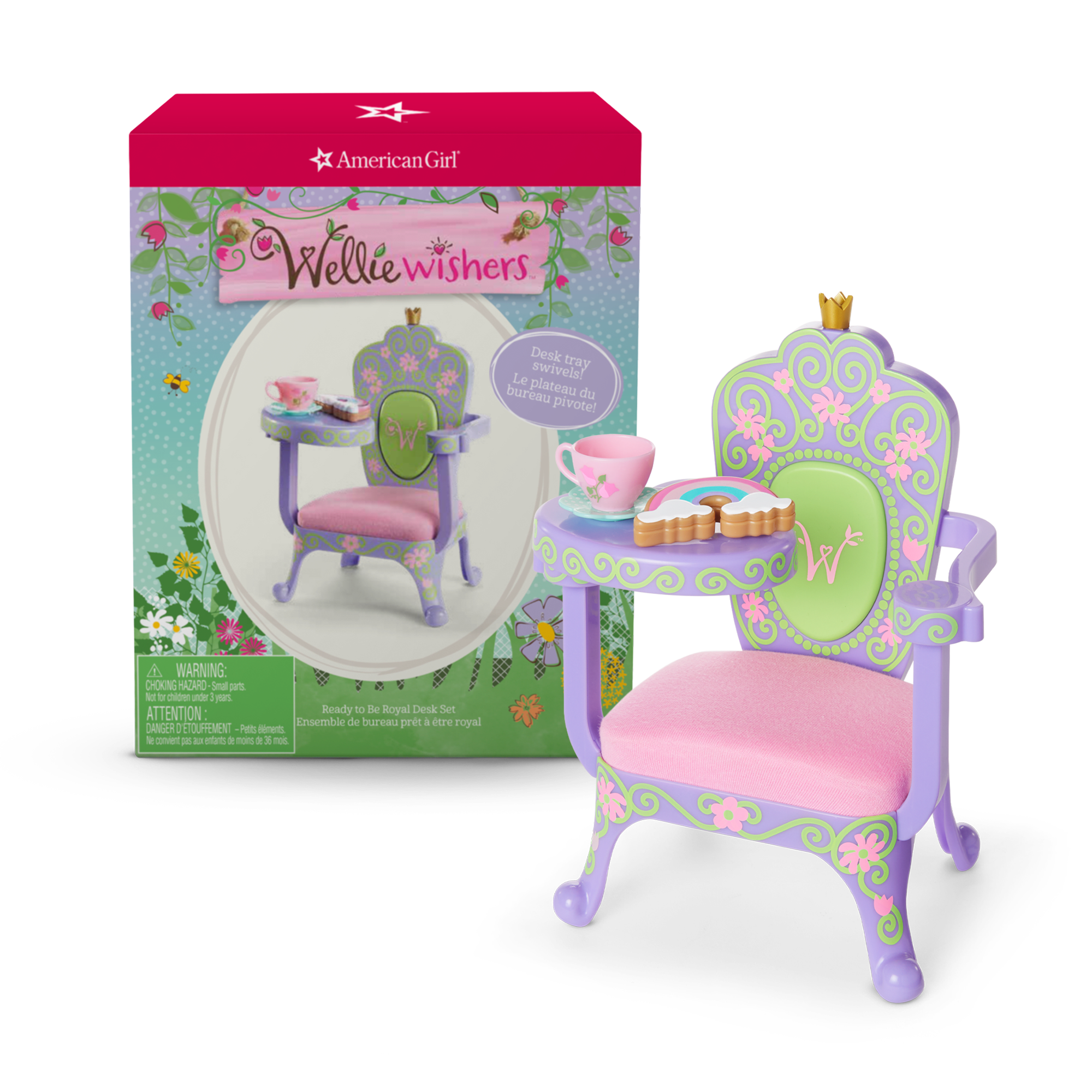 Ready to Be Royal Desk Set for WellieWishers™ Dolls C5
