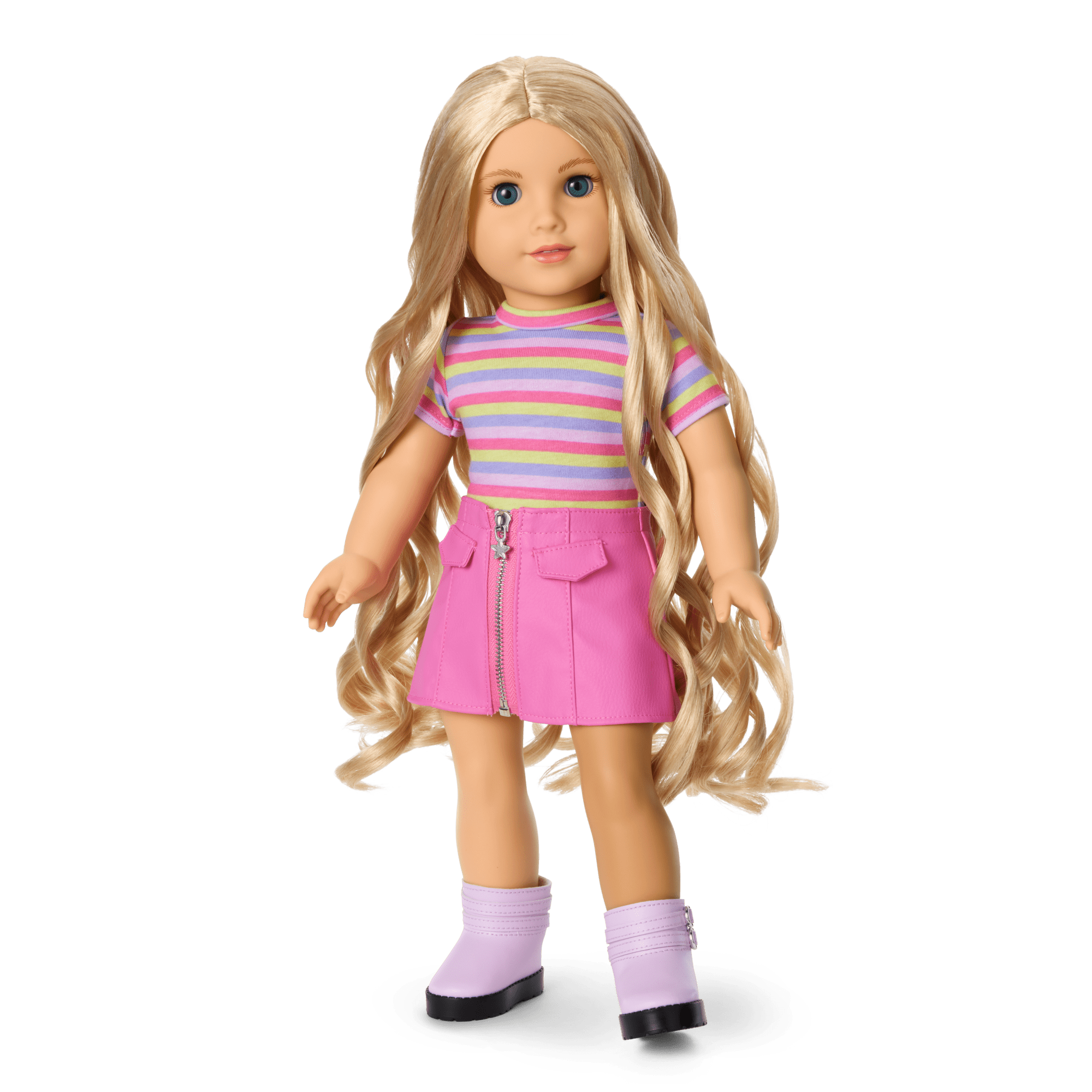 Long Hair Looks™ by Truly Me™ 18-inch Doll #133 & hair accessories C5