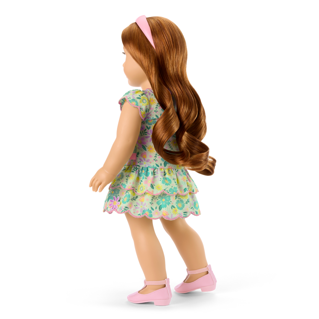Pastel Petals Dress for 18-inch Dolls E7