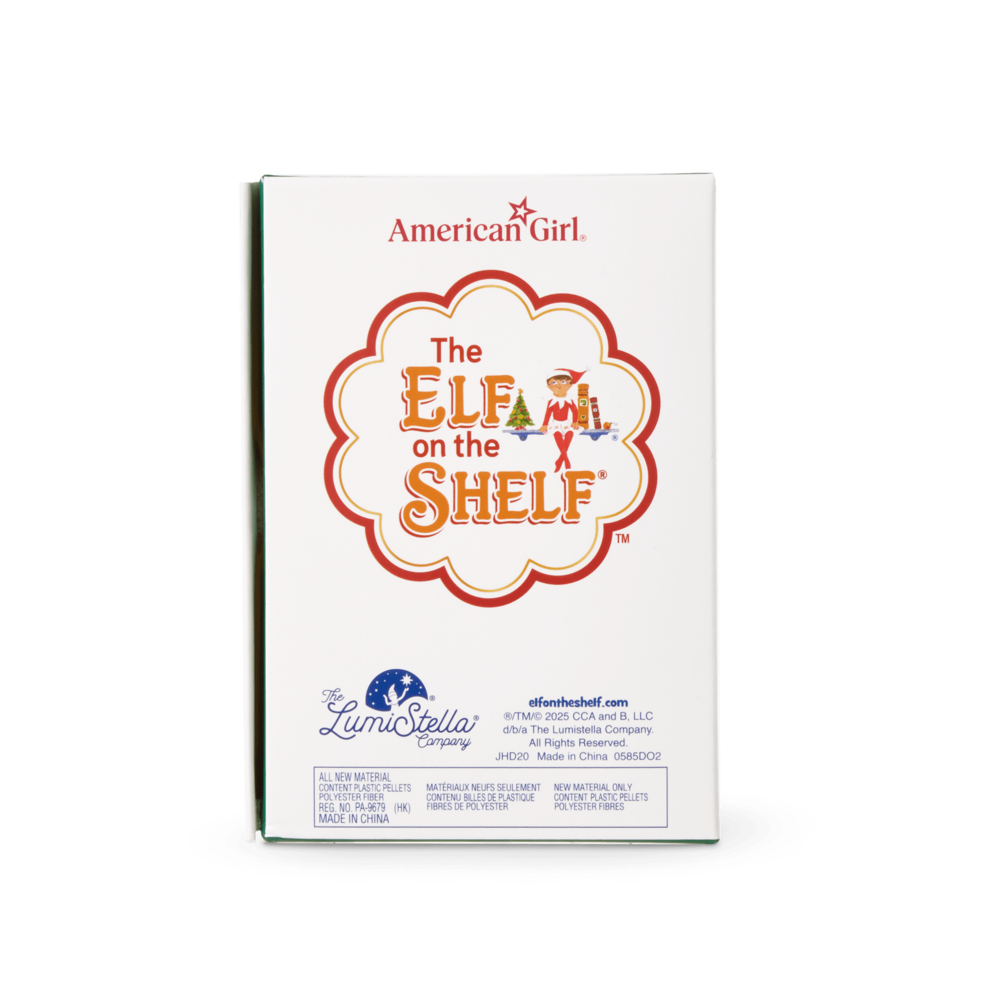 The Elf on the Shelf® Set (Girl) for 18-inch Dolls B1