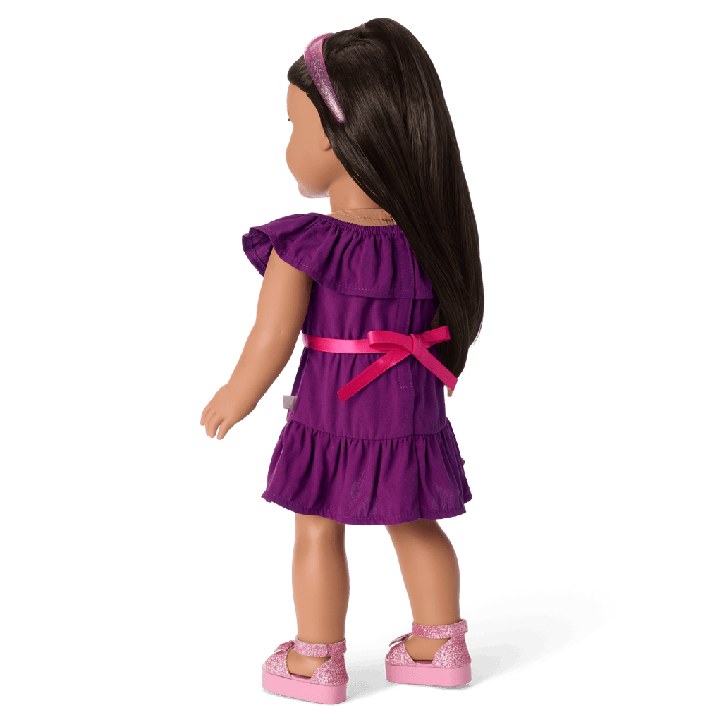 Raquel's™ Beach Party Dress for 18-inch Dolls (Girl of the Year™ 2026) B8