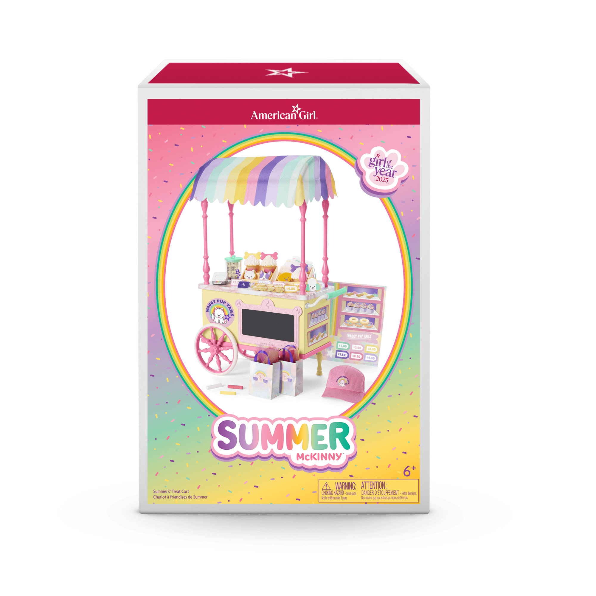 Summer’s™ Treat Cart for 18-inch Dolls (Girl of the Year™ 2025) C9